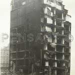 Immeuble en destruction- Photo anonyme